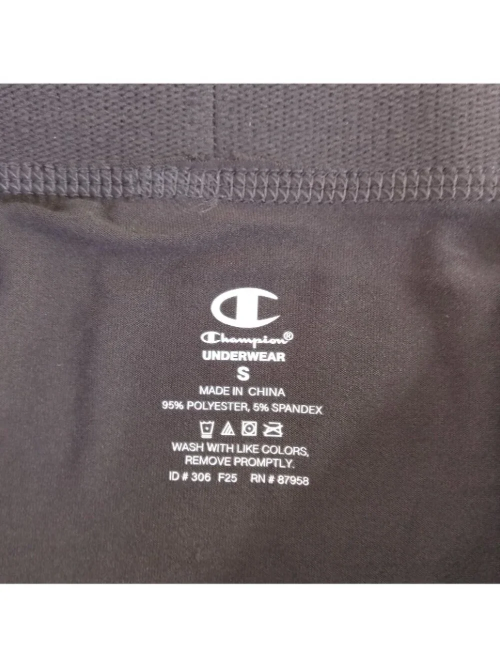 Champion Men's Soft Fit Boxer Briefs 3 Pack SMALL  Moisture Wicking Stretch